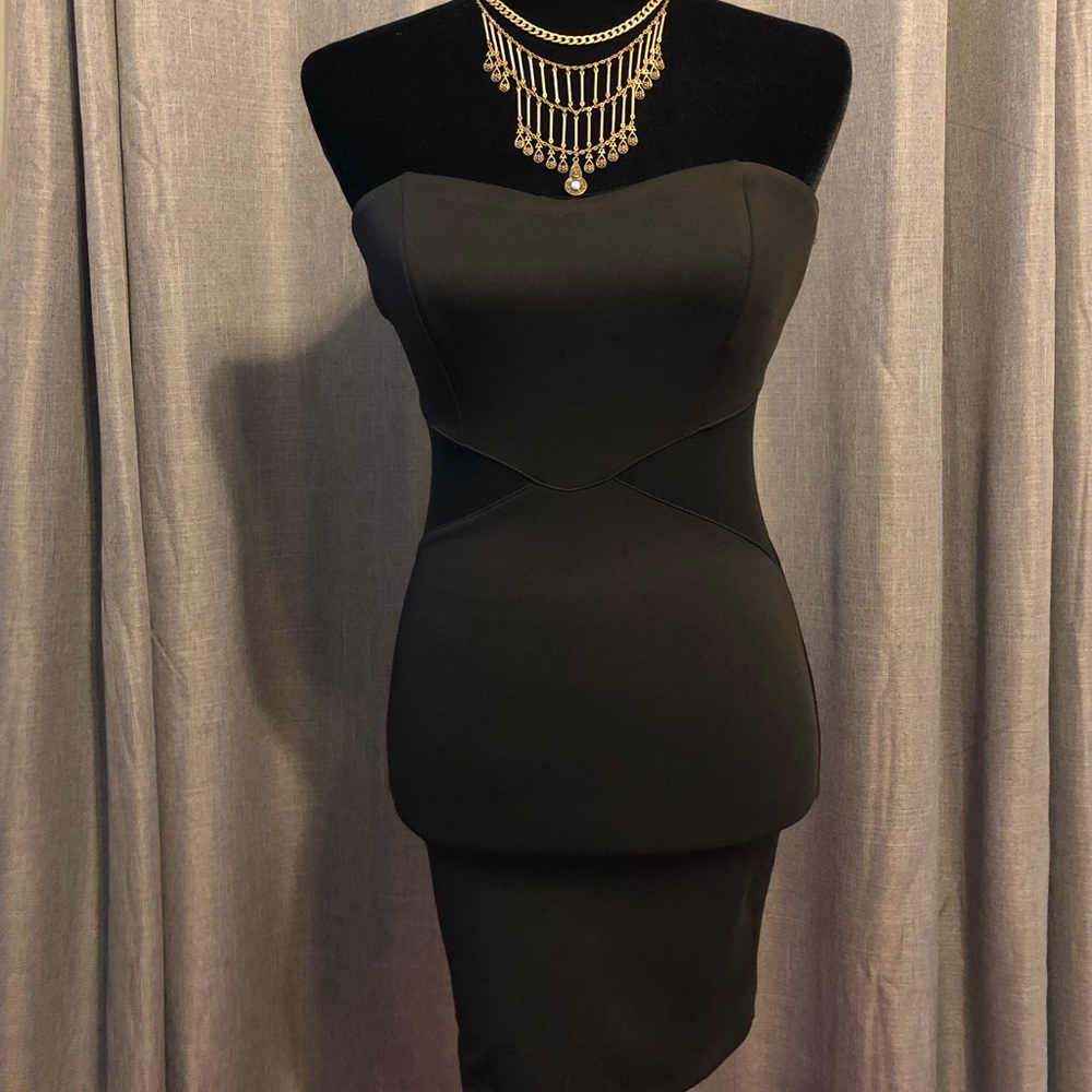 Forever 21 black mini dress
